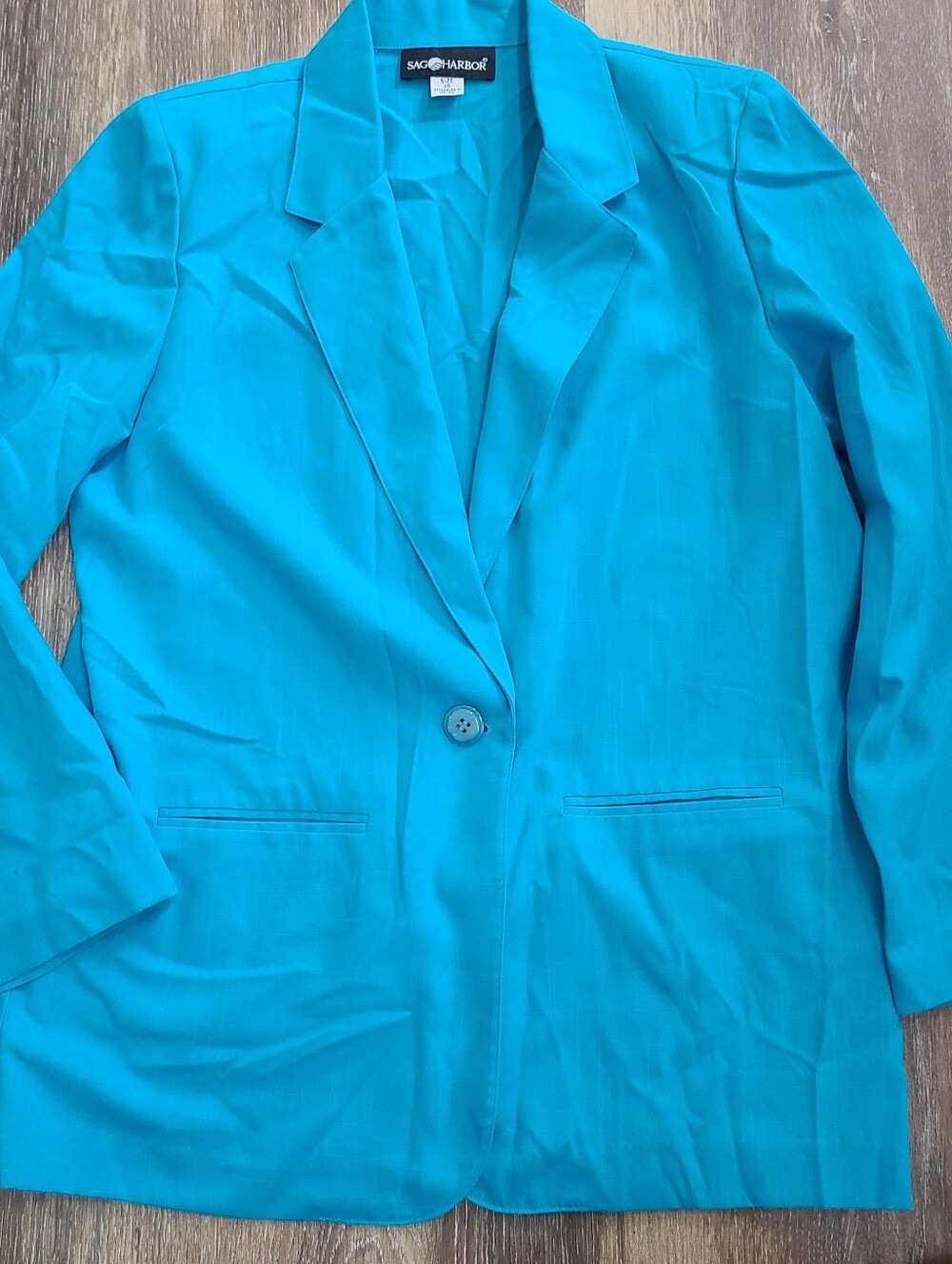 Sag Harbor Blue Blazer Women's Size 14